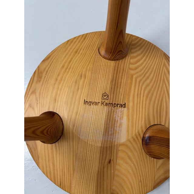 Pine Stool by Ingvar Kamprad for Habitat, 1990s For Sale - Image 6 of 7