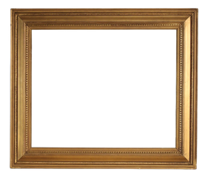 Vintage Italian Gilded Wood and Plaster Frame, 1950