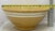 Antique Large Thick & Heavy 15 Inch Size Double Cream Banded Yellow Ware Kitchen Mixing Bowl Circa Mid 1800s For Sale - Image 18 of 18