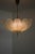 Gold Scandinavian Modern Pendant Lamp in Chrome and Glass attributed to Carl Fagerlund, 1940s For Sale - Image 8 of 9