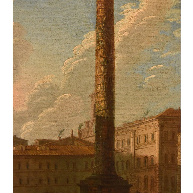 Antonio Joli, Views of Rome Landscape, 1740, Oil on Canvas For Sale - Image 11 of 17