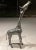 Mid-Century Modern Modern Abstract Yearling Giraffe Patchwork Metal Sculpture For Sale - Image 3 of 13