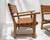 Metal Mid-Century Brutalist Spanish Armchairs in Cognac Leather, 1950s, Set of 2 For Sale - Image 7 of 13