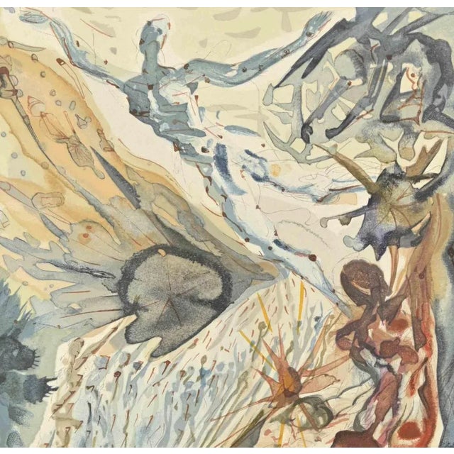 Modern Salvador Dalí, The Two Crown, Woodcut, 1963 For Sale - Image 3 of 4