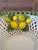 Traditional Handcrafted Italian Ceramic Lemon Basket Bowl by Lanzarin Ceramiche For Sale - Image 3 of 12