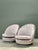Mid-Century Modern Vintage Milo Baughman for Thayer Coggin Clamshell Swivel Chairs - A Pair For Sale - Image 3 of 12