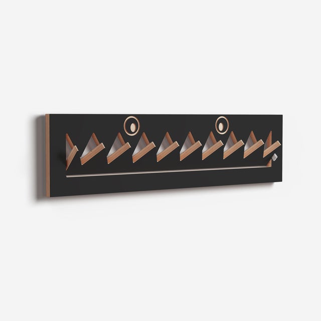 Wood 80×20-1 Fläpps Coat Rack from Ambivalenz For Sale - Image 7 of 10