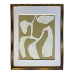 2026 "Lo Stampo" Contemporary Botanical Painting on Paper by Artist r.k. REd