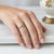 A classic expression of everlasting love and elegance, this vintage eternity ring (circa 1990) is crafted in solid 18k...