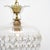 1920s French Antique, Baccarat Crystal and Brass Pendant Chandelier, Circa 1920 For Sale - Image 5 of 9