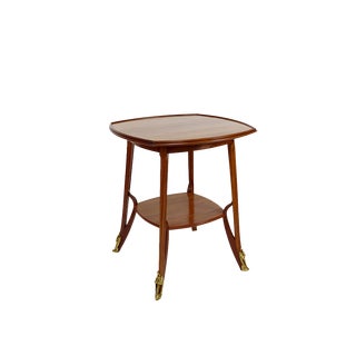 Pedestal Table attributed to Louis Majorelle, France, 1900s For Sale
