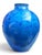 Blue Vase in Glazed Porcelain with Blue Crystallizations by Patrice Lusardi, 1980s For Sale - Image 8 of 15
