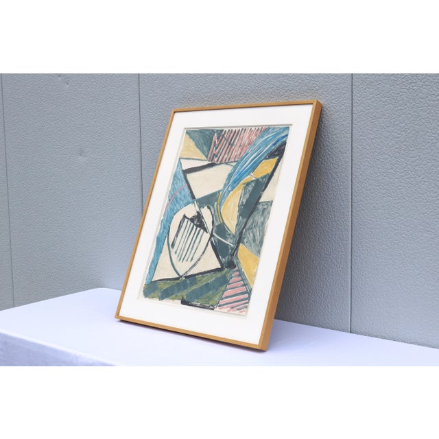 1986 Mark Lavatelli Crossroads Abstract Expressionism Artwork One-of-a-Kind For Sale - Image 4 of 17