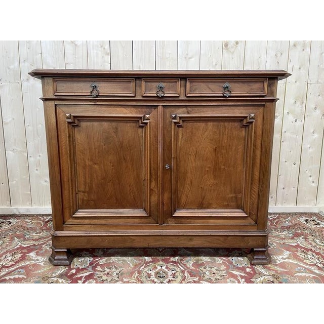 Louis Philippe Wooden Sideboard For Sale - Image 9 of 9