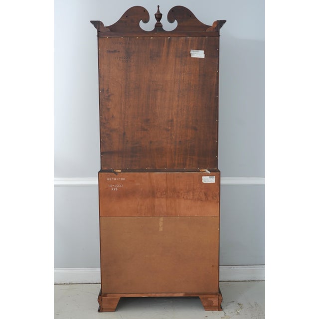 Ethan Allen Georgian Court Cherry Secretary Desk For Sale - Image 17 of 18