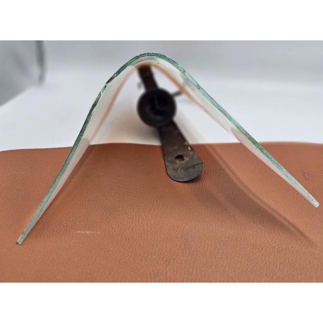 Vintage Glass Wall Lamp, 1960s-1970s For Sale - Image 4 of 6