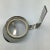 Metal Italian Pitcher With Silver Plated Pour Spout and Handle on Molded Glass Base For Sale - Image 7 of 12