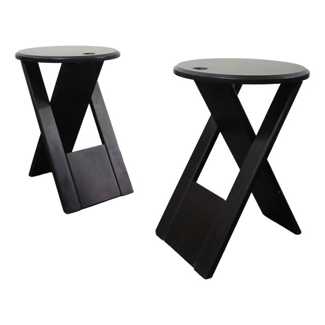 Suzy Stools by Adrian Reed, 1980s, Set of 2 For Sale