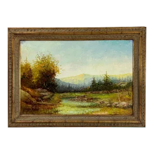 Impressionist Landscape Painting by French Artist MaryAnn Maurice