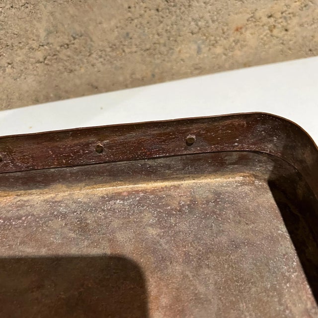 1950s Patinated Copper Box Embossed Elephant India For Sale In San Diego - Image 6 of 12