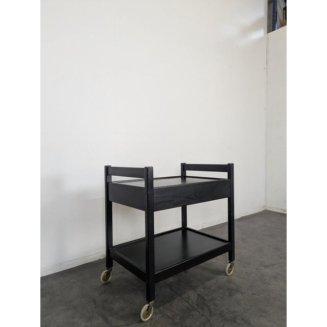 Scandinavian Serving Bar Cart, in Very Good conditions.