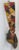 Powerful Primitive Tall African Wood Carved Polychromed Mask For Sale In West Palm - Image 6 of 8