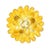 Silver Murano Glass Chandelier with 52 Amber and White Petals from Justfurnituress SRL For Sale - Image 8 of 11