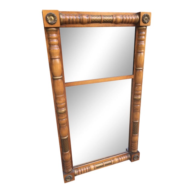 1950s Hitchcock Trumeau Mirror For Sale