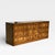 Vintage Brutalist Oak Geometric-Front Lowboy Dresser, Mid-Century For Sale - Image 4 of 18