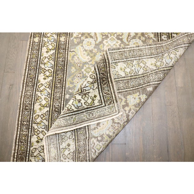 Antique Zabihi Collection Long Persian Malayer Runner - 2'10" x 14'7" For Sale - Image 11 of 11