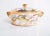 Pot with two handles, in Chinese porcelain. Gold and polychrome decoration, with centipede dragons and mythical birds....