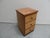 Wood Vintage Filing Cabinet with Drawers, 1950s For Sale - Image 7 of 10