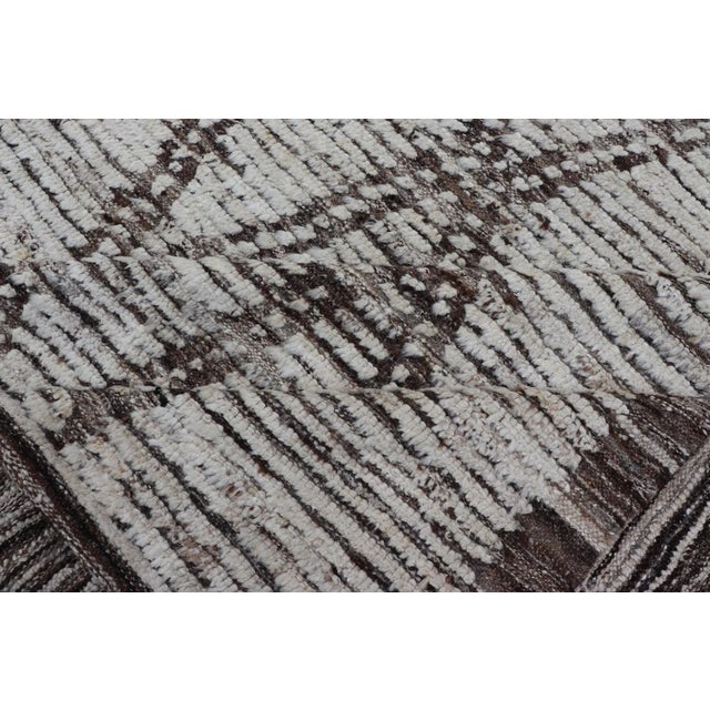 Tribal Moroccan Rug by Keivan Woven Arts With Intricate Diamond Pattern For Sale - Image 11 of 12