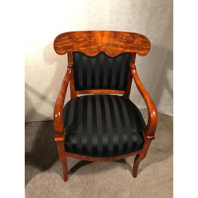 Early 19th Century Biedermeier Armchairs, Germany, 1820s, Set of 2 For Sale - Image 5 of 7