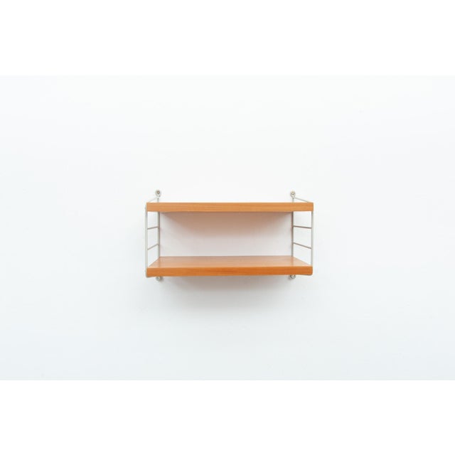 String Wall Shelf from Kajsa & Nisse Strinning, 1950s For Sale - Image 6 of 6