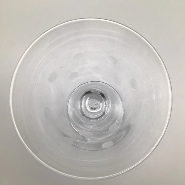 Thomas O’Brien Blown Glass Martini Glasses - Set of 5 For Sale - Image 10 of 13