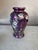 1920s Iridescent Purple Moriage Lusterware Cherry Blossom Vase For Sale - Image 12 of 12