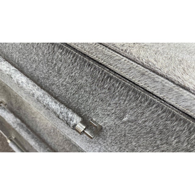 Bernhardt Parkin Hair on Hide Chest of Drawers For Sale - Image 14 of 17