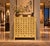 19th Century Chinese Apothecary Medicine Cabinet Yellow Lacquer 67 Drawers For Sale - Image 4 of 18