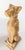 We are selling this great looking Egyptian revival figure of a seated dog. This unusual figure appears to be a jackal or...