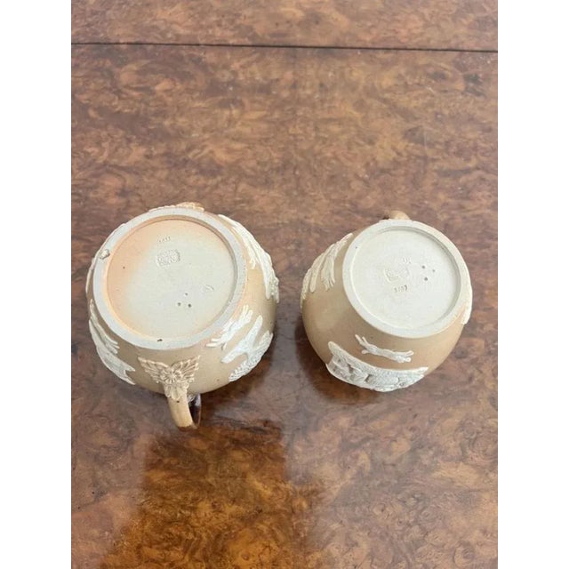 Tea Service from Doulton, 1890, Set of 4 For Sale - Image 6 of 7