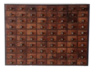Antique Phenolic Tool Chest
