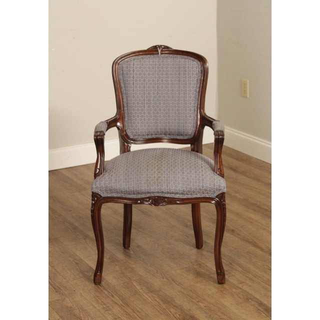 French French Louis XV Style Fauteuil Armchair For Sale - Image 3 of 12