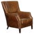 Vintage Brown Heritage Leather Reading Lounge Armchair in the style of Halo and Timothy Oulton For Sale - Image 16 of 16