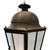 A striking 19th century French lantern crafted from iron and glass, featuring a generous scale and timeless architectural...