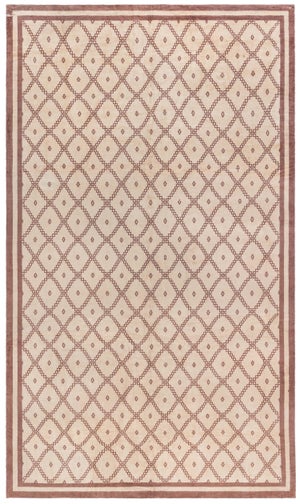 Doris Leslie Blau Vintage Tribal Moroccan Geometric Handmade Wool Rug