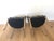 Mid-Century Modern Pair of 1950s Mid-Century Captain’s Armchair, Tournament Armchairs or Broker Captain’s Chairs For Sale - Image 3 of 14