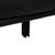 Animal Skin Alanda Leather Two-Seater Black Sofa Manual Function by Paolo Piva for B&B Italia C&B Italia For Sale - Image 7 of 15
