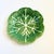 A vintage cabbageware plate. Made in Portugal by Bordallo Pinheiro with beautiful detailing formed into the ceramic....