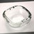 Colorless Glass Ashtray attributed to Barbini For Sale - Image 8 of 10